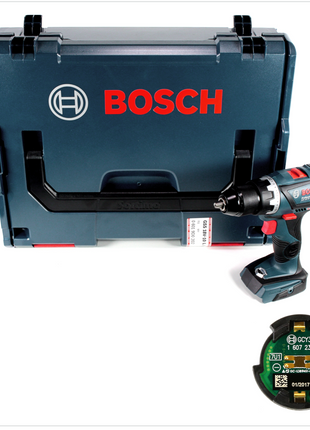 Bosch GSR 18 V-60 C Professional Li-Ion Brushless Akku Schlagbohrschrauber Solo in L-Boxx mit GCY 30-4 Professional Connectivity Modul - Toolbrothers