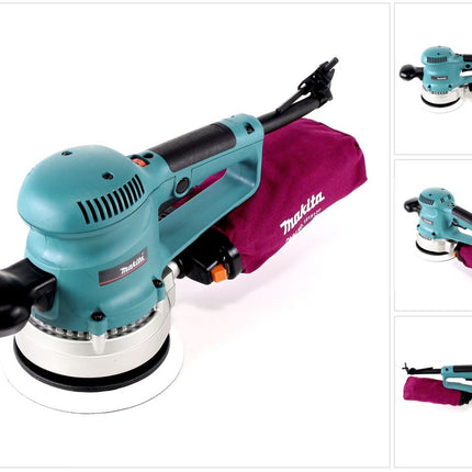 Makita BO 6030 Exzenterschleifer 150 mm mit 310 Watt Solo, ohne Zubehör - Toolbrothers
