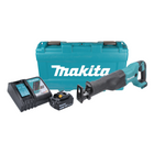 Makita DJR 186 RT1K Akku Reciprosäge Säbelsäge 18 V + 1x Akku 5,0 Ah + Ladegerät + Koffer - Toolbrothers