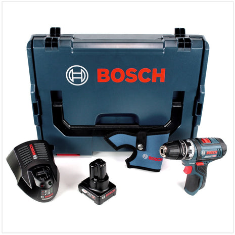 Bosch GSR 12V-15 FC Professional FlexiClick Akku Bohrschrauber mit 4 Ah Akku + Lader in L-Boxx - Toolbrothers