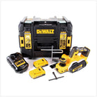 DeWalt DCP 580 D2 Akku Hobel 18V 82mm + 2x Akku 2,0Ah + Ladegerät + TSTAK - Toolbrothers