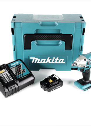 Makita DTW 190 RA1J Akku Schlagschrauber 18 V 190 Nm 1/2" + 1x Akku 2,0 Ah + Ladegerät + Makpac - Toolbrothers