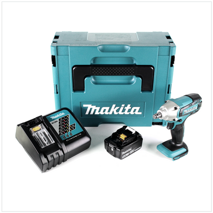 Makita DTW 190 RT1J Akku Schlagschrauber 18V 190Nm + 1x Akku 5,0Ah + Schnellladegerät im Makpac 2 - Toolbrothers