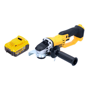 Akumulatorowa szlifierka kątowa DeWalt DCG 412 N 18 V 125 mm + 1x akumulator 4,0 Ah - bez ładowarki