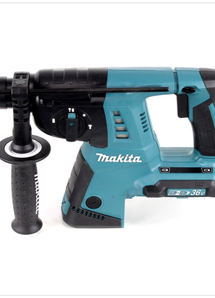 Makita DHR 263 RMJ 2x18V / 36 V SDS-Plus Akku Bohrhammer mit 2 x 4,0 Ah Akku + DC18RC Ladegerät im Makpac 4 + Bohrerfett - Toolbrothers