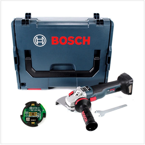 Bosch GWS 18 V-150 SC Professional Akku Winkelschleifer 150 mm Solo in L-Boxx mit GCY 30-4 Connectivity Modul ( 06019G34500 ) - ohne Akku, ohne Ladegerät - Toolbrothers