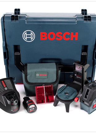 Bosch GCL2-50C G03 Akku Kombi Punkt- und Kreuzlinienlaser 12V Rot in L-Boxx + 1x 2,0 Ah Akku + Ladegerät ( 0601066G03 ) - Toolbrothers