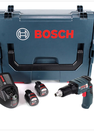 Bosch GTB 12V-11 Professional Akku Trockenbau Schrauber Brushless 11 Nm + L-Boxx + 2x Akku 2,5Ah Akku + 1x Ladegerät - Toolbrothers