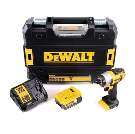 Dewalt DCF 885 P1 Akku Schlagschrauber 18V 155Nm + 1x Akku 5,0Ah + Ladegerät + TSTAK - Toolbrothers