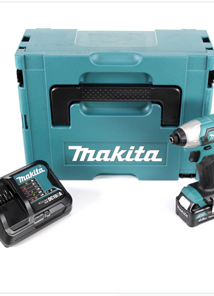 Makita TD 110 DSM1J Akku Schlagschrauber 10,8V 110Nm 1/4" im Makpac + 1x 4,0 Ah Akku + Ladegerät - Toolbrothers