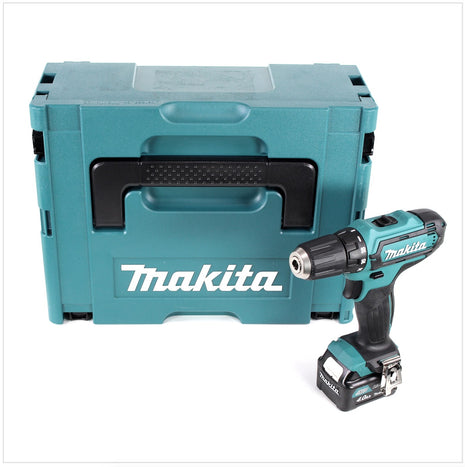 Makita DF 331 DM1J Akku Bohrschrauber 10,8V 30Nm im Makpac + 1x 4,0 Ah Akku - ohne Ladegerät - Toolbrothers