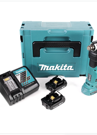 Makita DTM 51 RAJ Akku Multitool Oszillierer 18 V + 2x Akku 2,0 Ah + Ladegerät + Makpac - Toolbrothers