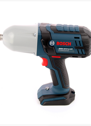 Bosch GDS 18 V-LI HT Akku Drehschlagschrauber 18V 650Nm 1/2" Solo ( 06019B1300 ) + 9tlg. Steckschlüssel Set ( 2608551100 ) - Toolbrothers