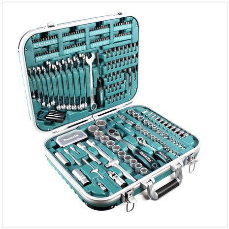 Makita P-90532 Werkzeugset 227-teilig im verschließbaren Transportkoffer mit Bits und Steckschlüsseln - Toolbrothers