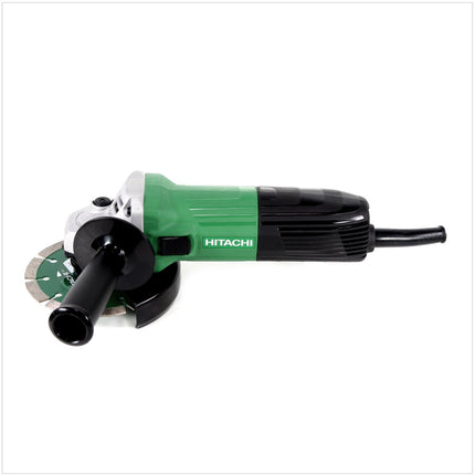 Hitachi Winkelschleifer Set 2.0 G 23ST 230 mm - 2000 W + G 13STA 125 mm - 600 W inkl. 2 x Diamant Trennscheibe - Toolbrothers