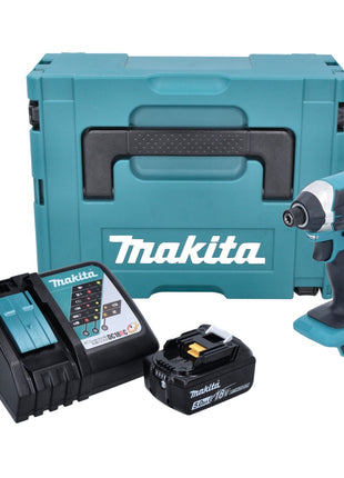 Makita DTD 152 RT1J Akku Schlagschrauber 18V 165Nm + 1x Akku 5,0Ah + Schnellladegerät im Makpac 2 - Toolbrothers