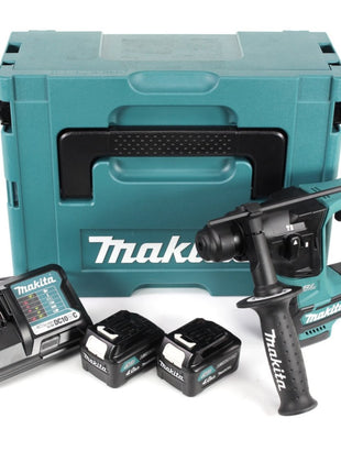 Makita HR 166 DSMJ Akku Bohrhammer 10,8V SDS-Plus Brushless im Makpac + 2x 4,0Ah Akku + Ladegerät - Toolbrothers