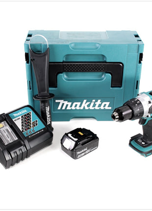 Makita DDF 458 RM1J 18 V Akku Bohrschrauber 91 Nm im Makpac mit 1x 4,0 Ah Akku und Ladegerät - Toolbrothers