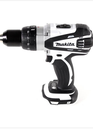 Makita DDF 458 W Y1J 18 V Akku Bohrschrauber 91 Nm in weiß im Makpac mit 1x BL1815N 1,5 Ah Akku - Toolbrothers