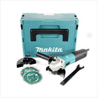 Makita GA 5040 RKDJ 125 mm Winkelschleifer 1100 Watt im Makpac mit 2x Diamantscheiben - Toolbrothers