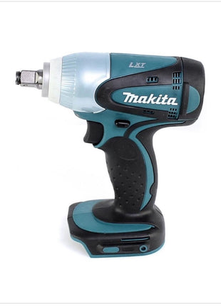 Makita DTW 251 RAJ Akku Schlagschrauber 18 V 230 Nm 1/2" + 2x Akku 2,0 Ah + Ladegerät + 9 tlg. Steckschlüsselsatz + Makpac - Toolbrothers