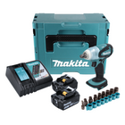 Makita DTW 251 RTJ Akku Schlagschrauber 18 V 230 Nm 1/2