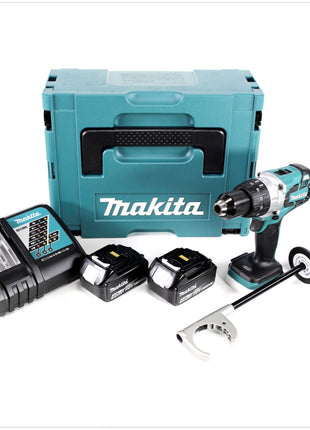 Makita DDF 481 RMJ Akku Bohrschrauber 18 V 115 Nm im Makpac mit 2x 4,0 Ah Akku und Ladegerät - Toolbrothers