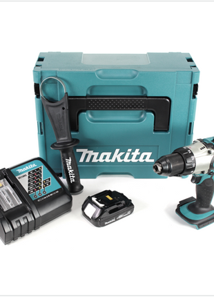 Makita DDF 451 Y1J-D 18 V Li-Ion Akku Bohrschrauber im Makpac + 1x BL 1815 N 1,5 Ah Li-Ion Akku + 1x DC 18 RC Ladegerät - Toolbrothers