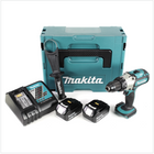 Makita DDF 451 RFJ Akku Bohrschrauber 18V 80Nm + 2x Akkus 3,0Ah + Ladegerät im Makpac - Toolbrothers