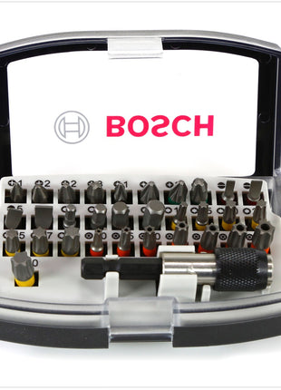 Bosch 32 teiliges Bit Set in robuster Box grau ( 2607017319 ) - Toolbrothers