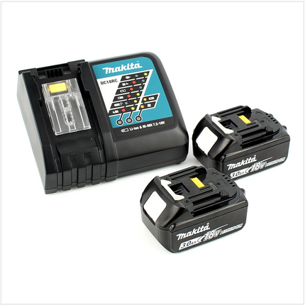 Makita DTD 153 RFJ Akku Schlagschrauber 1/4" 18 V 170Nm brushless + 2x Akkus 3,0 Ah + Schnellladegerät im Makpac 2 - Toolbrothers