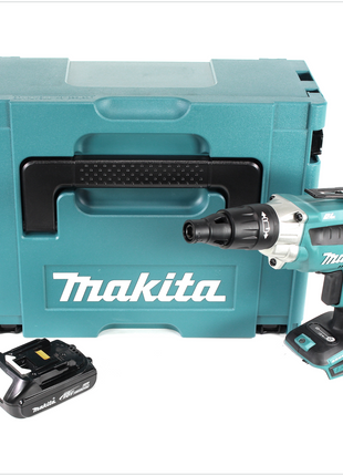 Makita DFS 251 Y1J 18 V Li-Ion Trockenbauschrauber Brushless im Makpac mit 1x BL1815N 1,5 Ah Akku, ohne Ladegerät - Toolbrothers