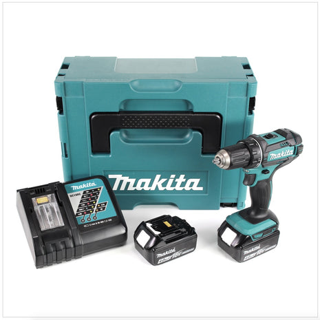 Makita DDF 482 RMJ  Akku Bohrschrauber 18V 62Nm im Makpac + 2x 4,0 Ah Akku + Ladegerät - Toolbrothers