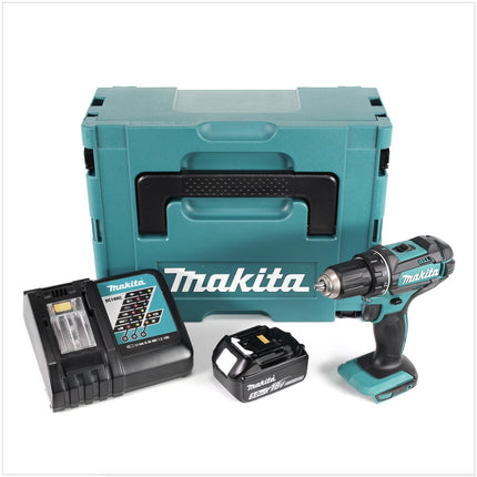 Makita DDF 482 RT1J Akku Bohrschrauber 18V 62Nm + 1x Akku 5,0Ah + Ladegerät im Makpac 2 - Toolbrothers
