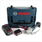 Bosch GWS 18 V 115 SC Akku Winkelschleifer in L-Boxx + GCY 30-4 Connectivity Modul + 1x GBA 18 V 5,0 Ah Akku + 1x GAL 1880 CV Ladegerät - Toolbrothers