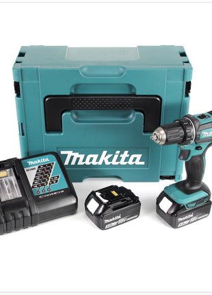 Makita DDF 482 RTJ Akku Bohrschrauber 18V 62Nm + 2x Akkus 5,0Ah + Ladegerät im Makpac 2 - Toolbrothers