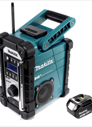 Makita DMR 110 Digital Baustellen Radio DAB+ + 1x 3,0 Ah Akku - ohne Ladegerät - Toolbrothers