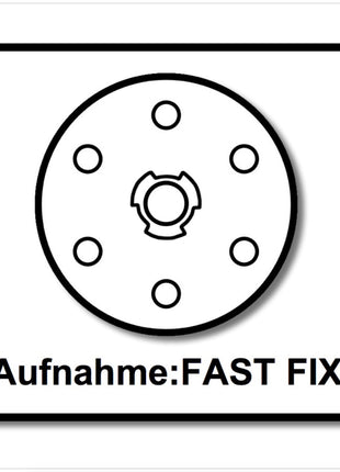 Festool Schleifteller ST-STF D150/MJ2-FX-H-HT 150 mm FastFix hart ( 202463 ) - neue Version von ( 496149 ) - Toolbrothers