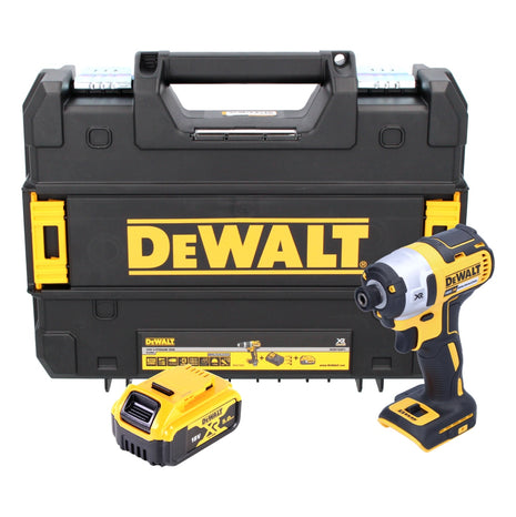 DeWalt DCF 887 NT Akku Schlagschrauber 18 V 205 Nm 1/4" Brushless + 1x Akku 5,0 Ah + TSTAK - ohne Ladegerät - Toolbrothers