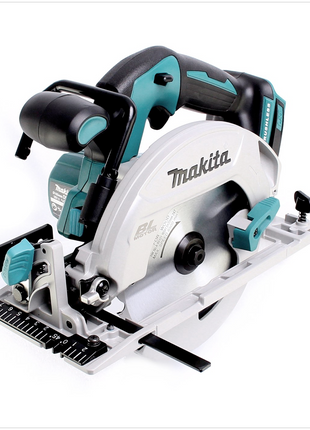 Makita DHS 680 RMJ Akku Handkreissäge 18 V 165 mm Brushless + 2x Akku 4,0 Ah + Ladegerät + Makpac - Toolbrothers