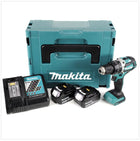 Makita DHP 484 RMJ 18V Brushless Li-Ion Akku Schlagbohrschrauber im Makpac inkl. 2x BL 1840 B 4,0 Ah Akku und DC18RC Ladegerät - Toolbrothers