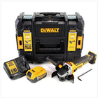 DeWalt DCG 405 P1 Akku Winkelschleifer 18V 125mm Brushless + 1x Akku 5,0Ah + Ladegerät + TSTAK - Toolbrothers