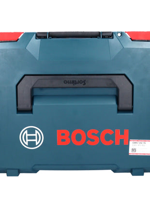 Bosch GWS 12V-76 Professional Akku Winkelschleifer 12 V 76 mm Brushless + 1x Akku 3,0 Ah + L-Boxx - ohne Ladegerät - Toolbrothers