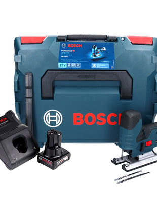 Bosch GST 12V-70 Professional Akku Stichsäge 12 V + 1x Akku 6,0 Ah + Ladegerät + L-Boxx - Toolbrothers