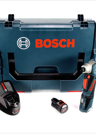 Bosch GWI 12V-5 Professional Akku Winkelschrauber in L-Boxx mit 1x GBA 3,0 Ah Akku und GAL 1230 CV Ladegerät - Toolbrothers