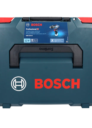 Bosch GSB 12V-15 Professional Akku Schlagbohrschrauber 12 V 30 Nm + 1x Akku 6,0 Ah + Ladegerät + L-Boxx - Toolbrothers