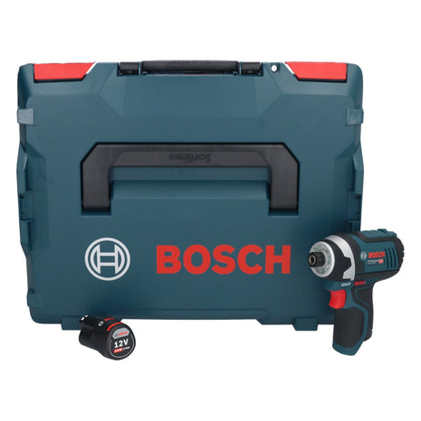 Bosch GDR 12V-105 Professional Akku Drehschlagschrauber 12 V 105 Nm 1/4" + 1x Akku 3,0 Ah + L-Boxx - ohne Ladegerät - Toolbrothers