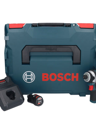 Bosch GDR 12V-105 Professional Akku Drehschlagschrauber 12 V 105 Nm 1/4" + 1x Akku 3,0 Ah + Ladegerät + L-Boxx - Toolbrothers