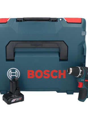 Bosch GSR 12V-15 Professional Akku Bohrschrauber 12 V 30 Nm + 1x Akku 6,0 Ah + L-Boxx - ohne Ladegerät - Toolbrothers