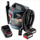 Bosch GAS 18V-10 L Professional Li-Ion Akku Staubsauger Nass- und Trockensauger + 2x GBA 6,3 Ah EneRacer Akku + GAL 1880 CV Ladegerät - Toolbrothers